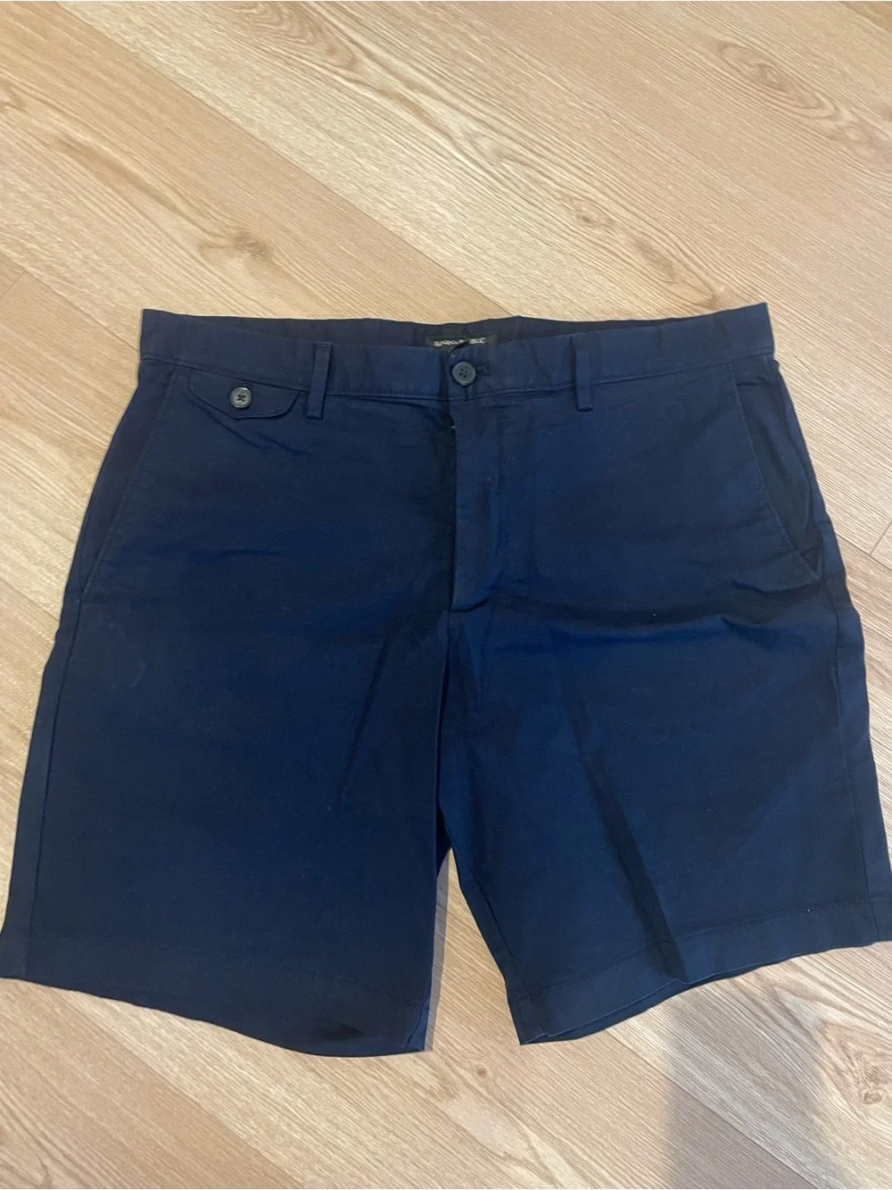 Banana Republic Men’s Navy Flat Front Shorts